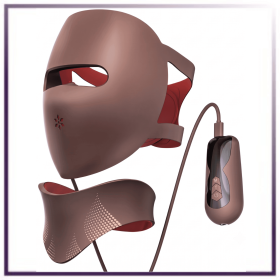 3D Light Therapy Anti-Aging Face Mask & Tachyphoton Freezing-Age Neck Beauty Instrument Set