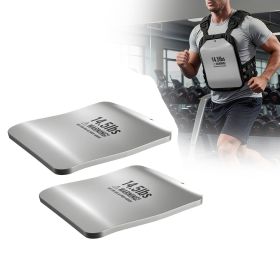 Curved Weight Vest Plates, 14.5 LB Pairs, Premium Steel Tactical Weighted Plates for Vest, Ergonomic Design, for Strength Endurance Training, Run